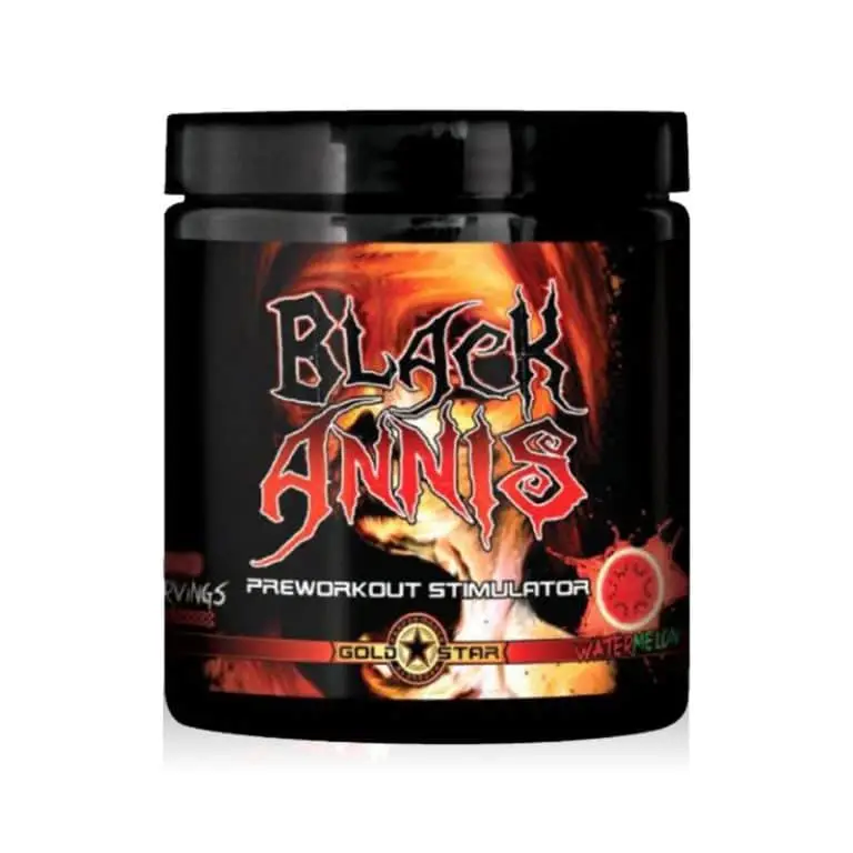 Black Annis Pre Workout Booster GoldStar DMAA