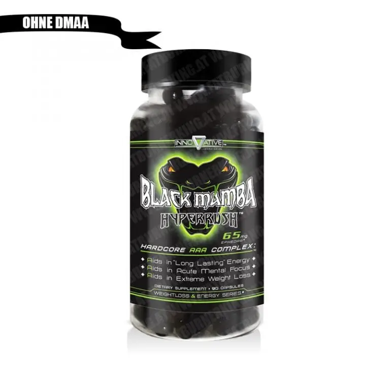 Black Mamba 65 Ephedra DMHA Fatburner INNOVATIVE LABS