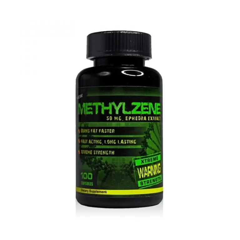 Methylzene 50 Ephedra ECA Stack Hard Rock Supplements USA