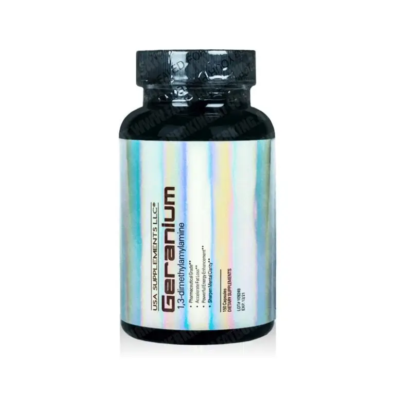 Géranium DMAA 60mg USA Supplements LLC