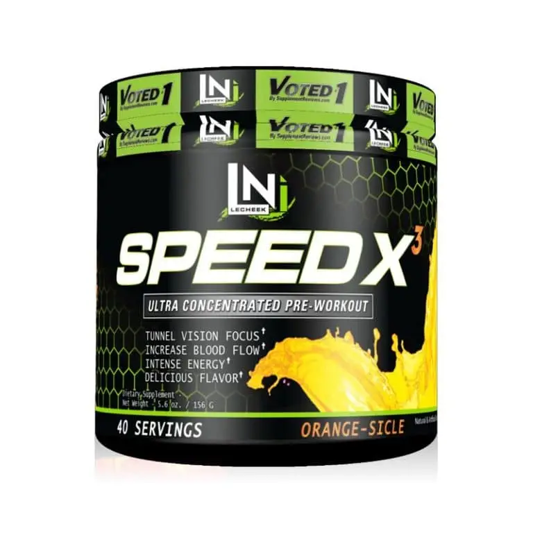 LECHEEK NUTRITION Speed X3 Pre Workout