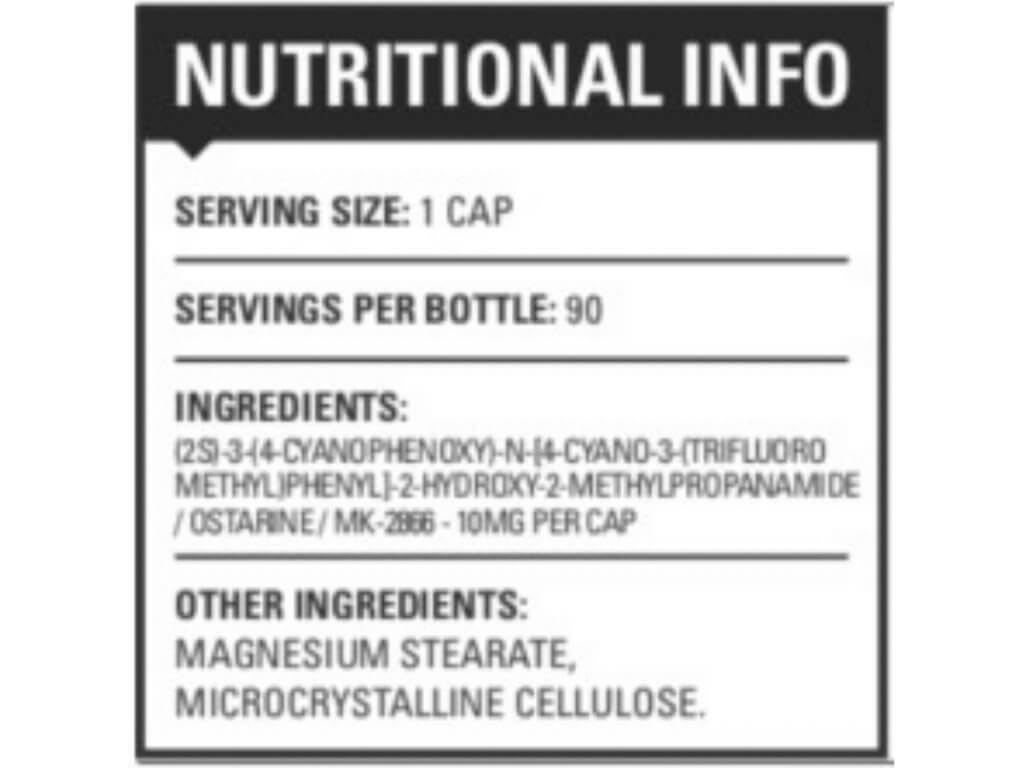 Brawn Nutrition O-BOL OSTARINE 90 capsules acheter en ligne 