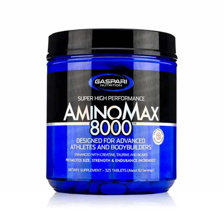 AminoMax 8000 325 comprimés adaptable sur Gaspari Nutrition