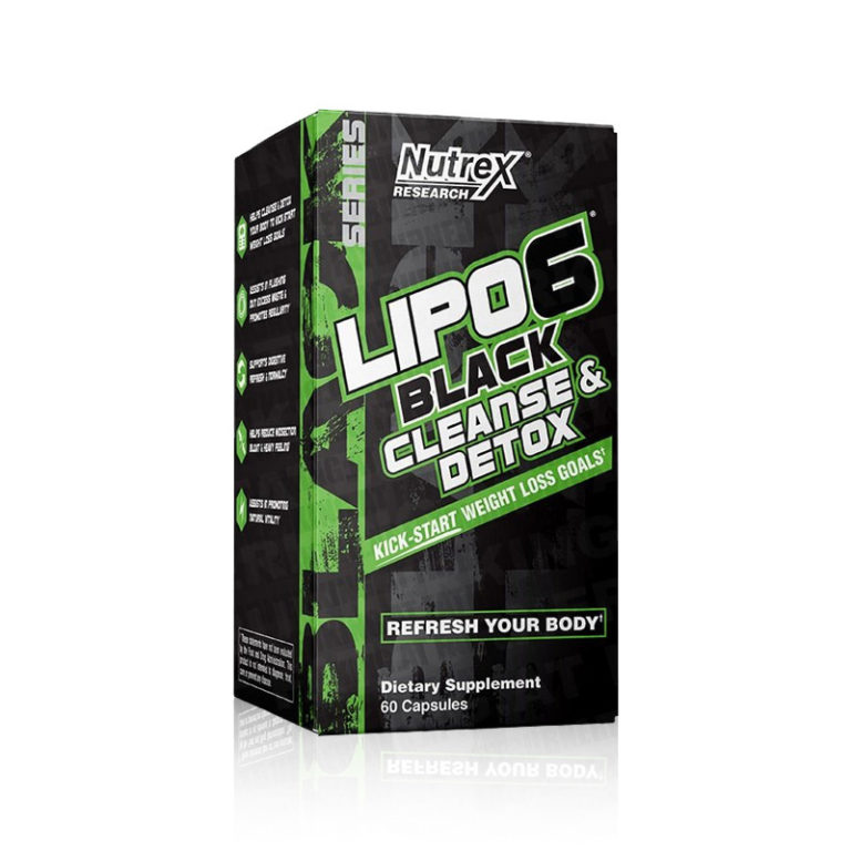 Nutrex LIPO 6 Black Cleanse & Detox *US Version*