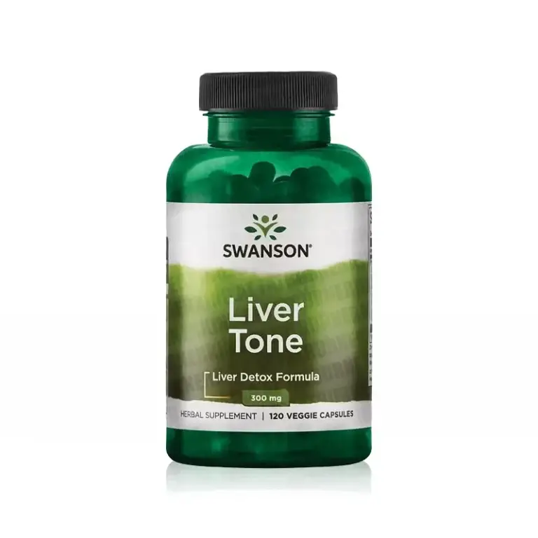 Swanson Liver Tone Fórmula desintoxicante del hígado 300 mg 120 cáps.