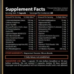 Revange Nutrition Miami Lean 60 Caps facts